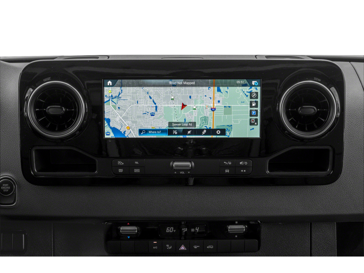 2023 Mercedes-Benz Sprinter Crew Van 2500 Standard Roof I4 Diesel HO 144" AWD