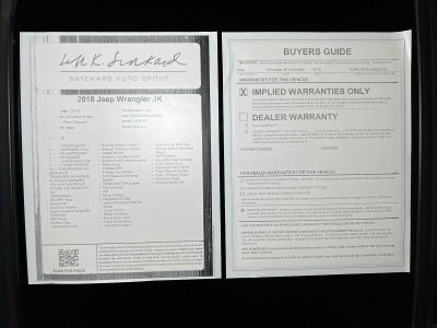 2018 Jeep Wrangler Unlimited Freedom Edition