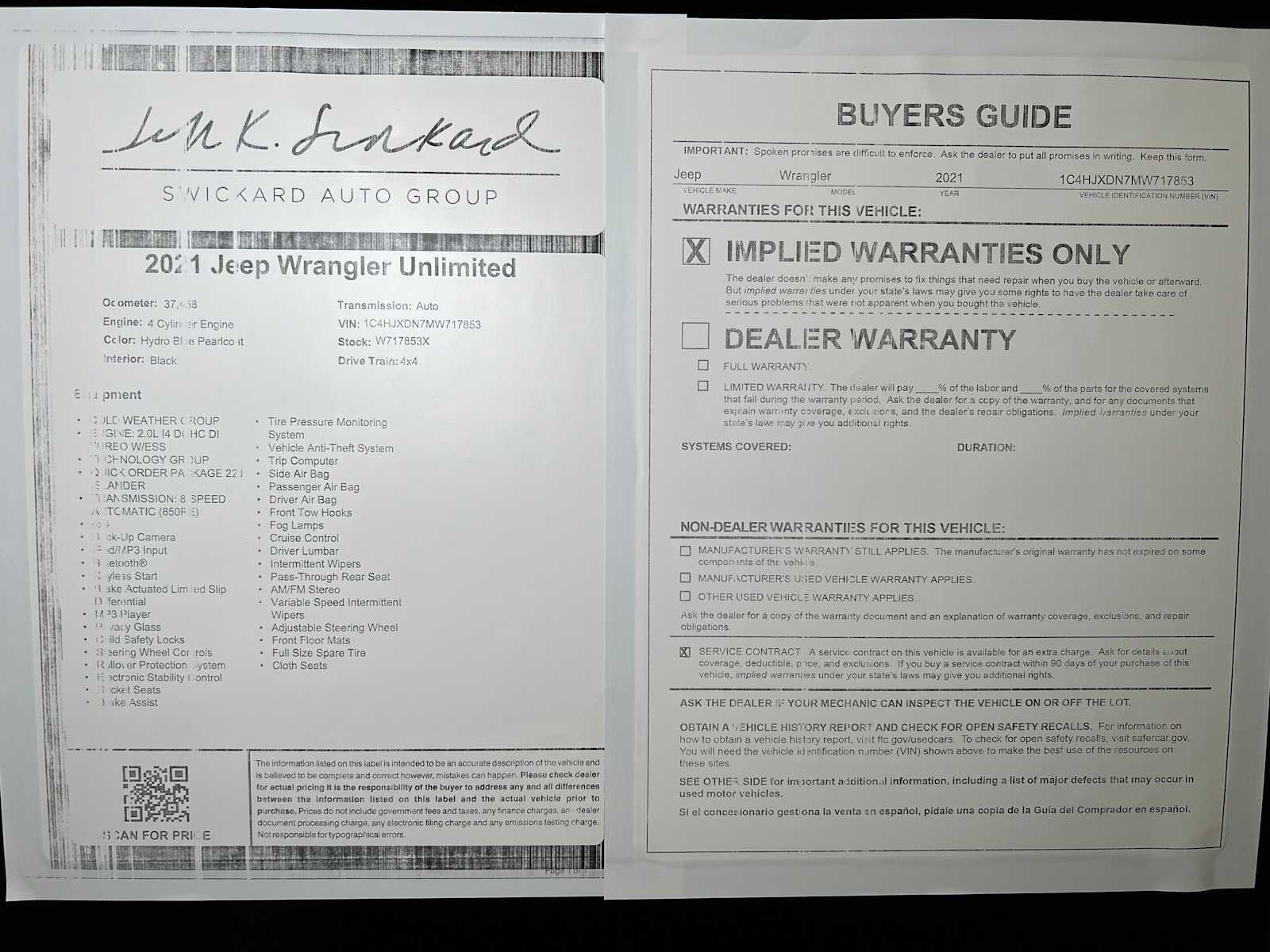 2021 Jeep Wrangler Unlimited Islander