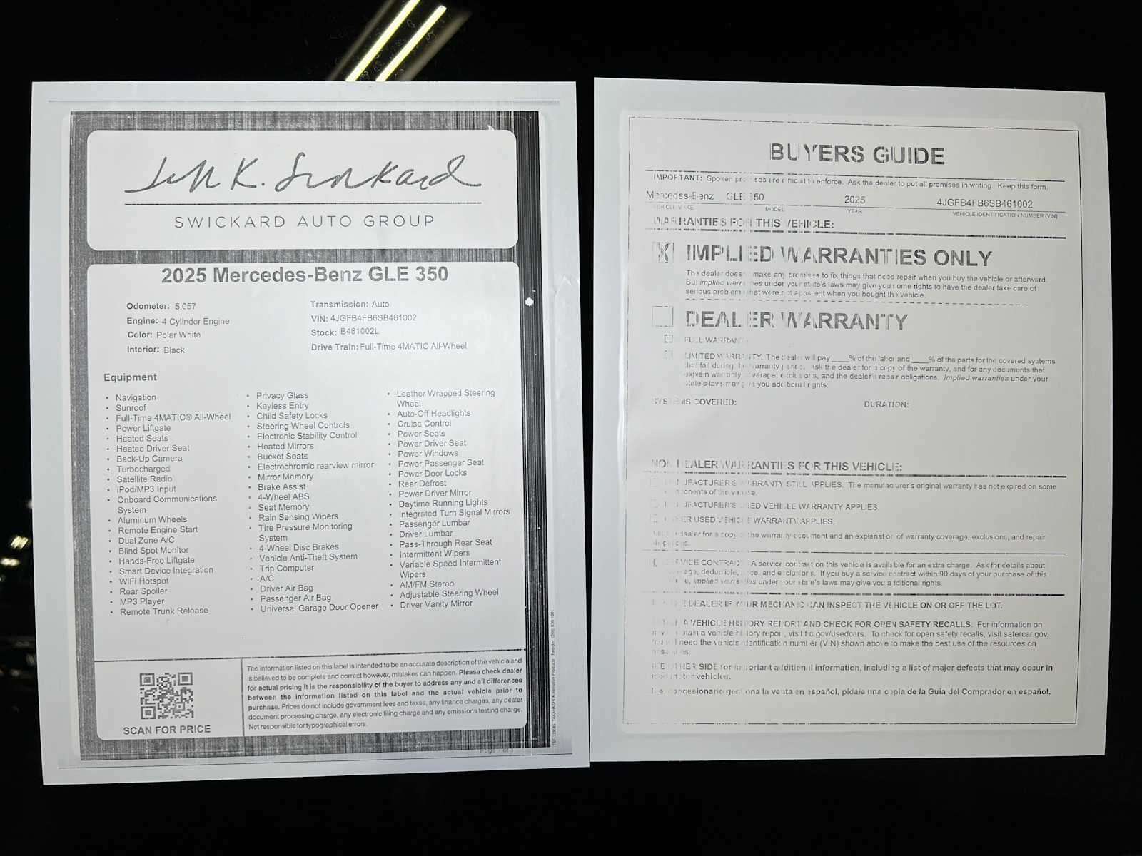 2025 Mercedes-Benz GLE GLE 350