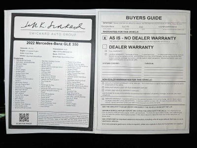 2022 Mercedes-Benz GLE GLE 350