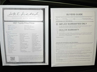 2021 Toyota Prius Prime Limited