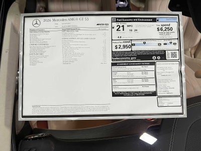 2026 Mercedes-Benz AMG® GT AMG® GT 53