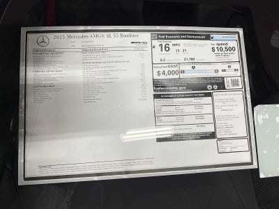 2025 Mercedes-Benz SL-Class AMG® SL 55