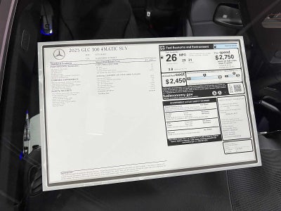 2025 Mercedes-Benz GLC GLC 300