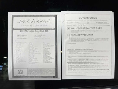 2025 Mercedes-Benz GLC GLC 300