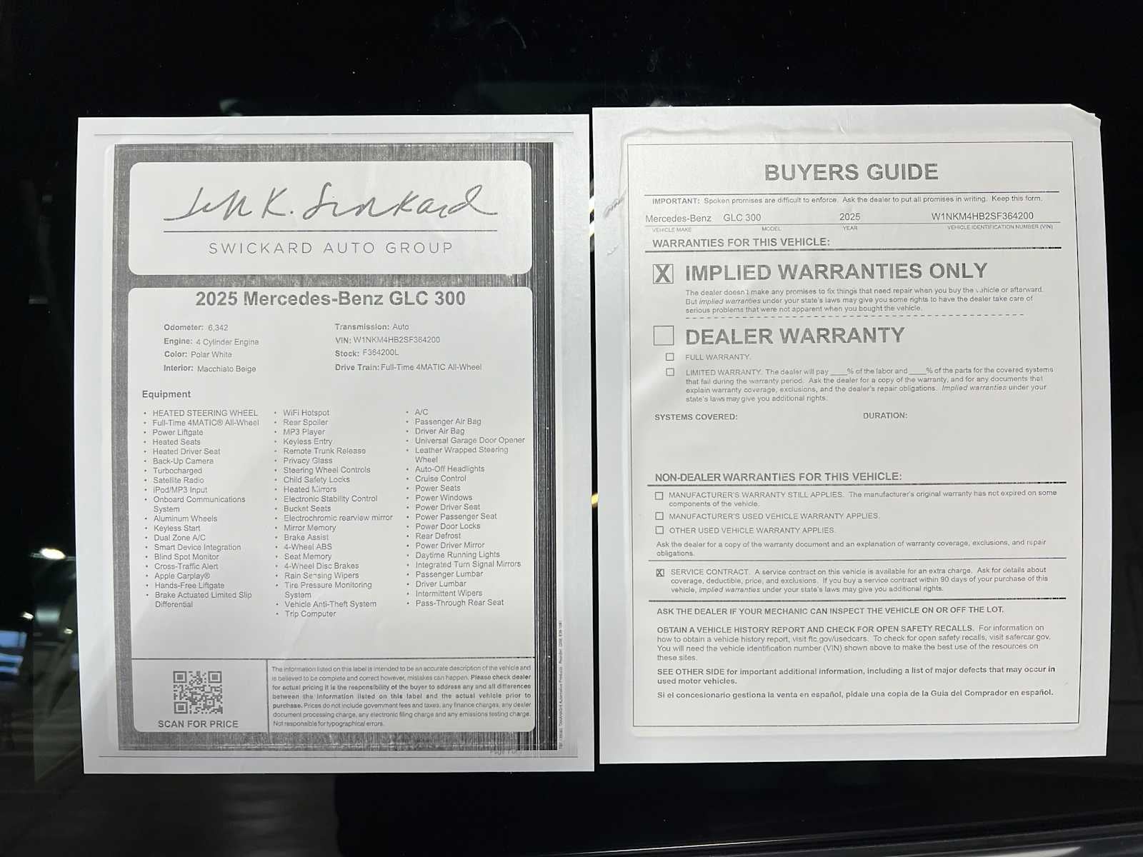 2025 Mercedes-Benz GLC GLC 300