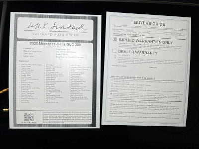 2025 Mercedes-Benz GLC GLC 300