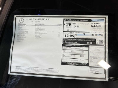 2026 Mercedes-Benz GLC GLC 300