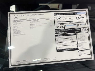 2025 Mercedes-Benz G-Class G 580e