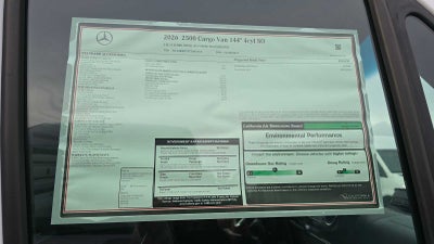 2026 Mercedes-Benz Sprinter 2500 Standard Roof I4 Diesel 144" RWD