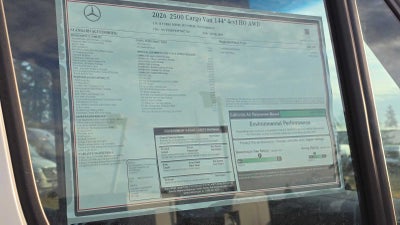 2026 Mercedes-Benz Sprinter 2500 Standard Roof I4 Diesel HO 144" AWD