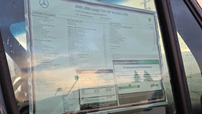 2026 Mercedes-Benz Sprinter 2500 Standard Roof I4 Diesel HO 144" AWD