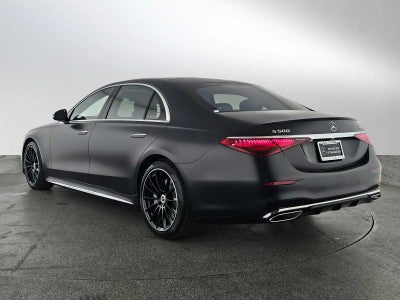 2026 Mercedes-Benz S-Class S 500