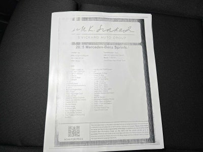 2025 Mercedes-Benz Sprinter Cargo Van 2500 Standard Roof I4 Diesel 144" RWD