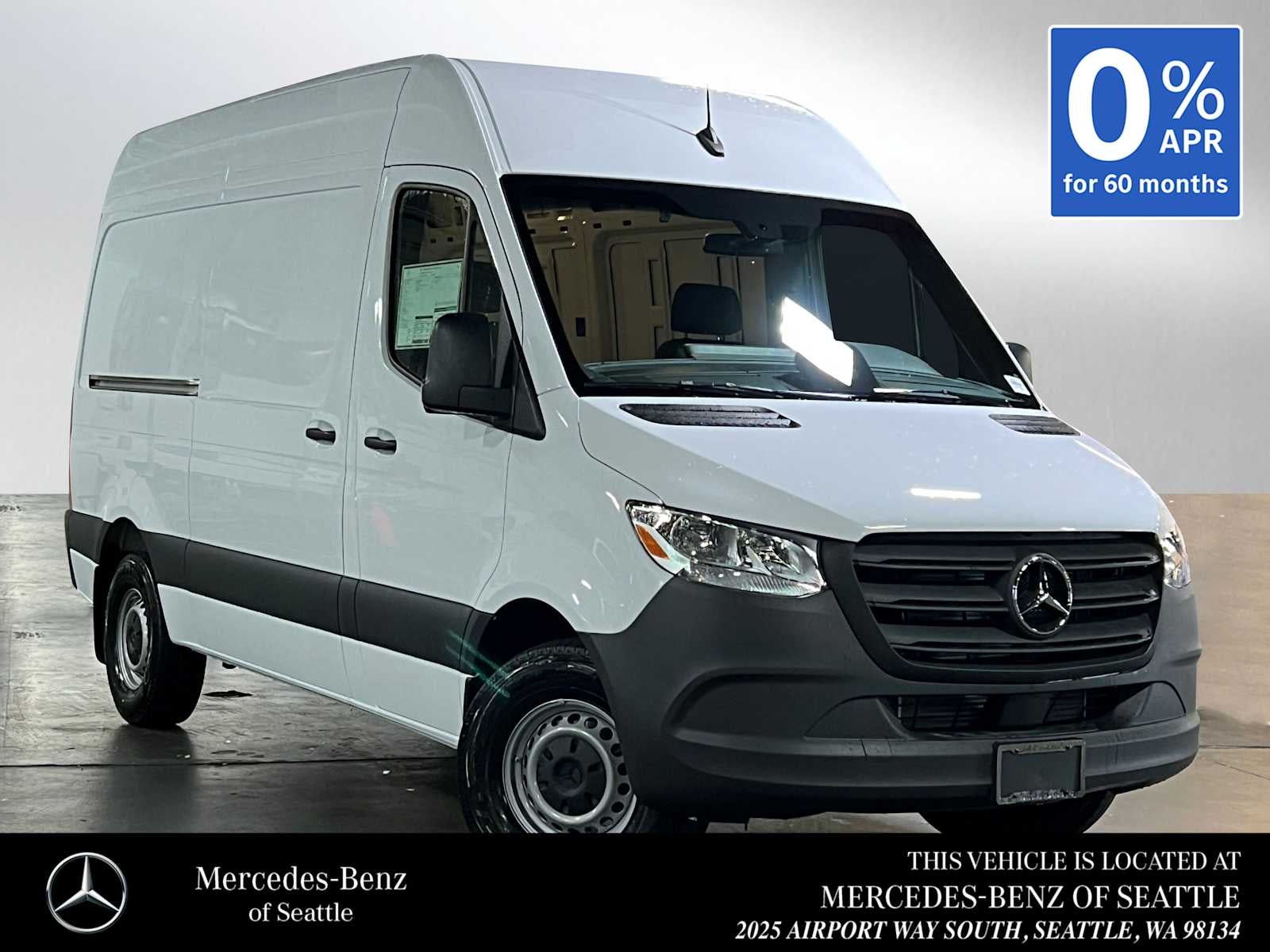 2025 Mercedes-Benz Sprinter Cargo Van 2500 Standard Roof I4 Diesel 144" RWD