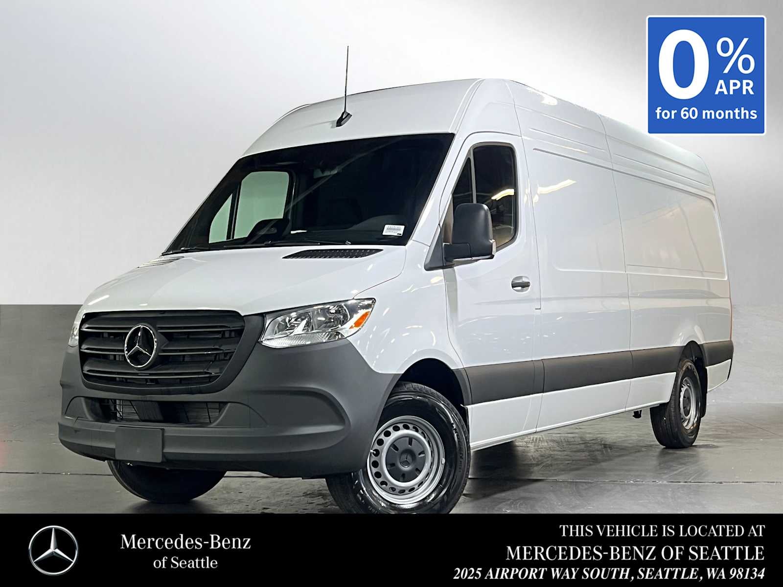 2025 Mercedes-Benz Sprinter Cargo Van 2500 High Roof I4 Diesel 170" RWD