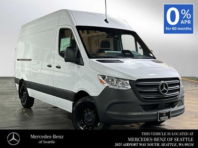 2025 Mercedes-Benz Sprinter Cargo Van 2500 Standard Roof I4 Diesel HO 144 RWD