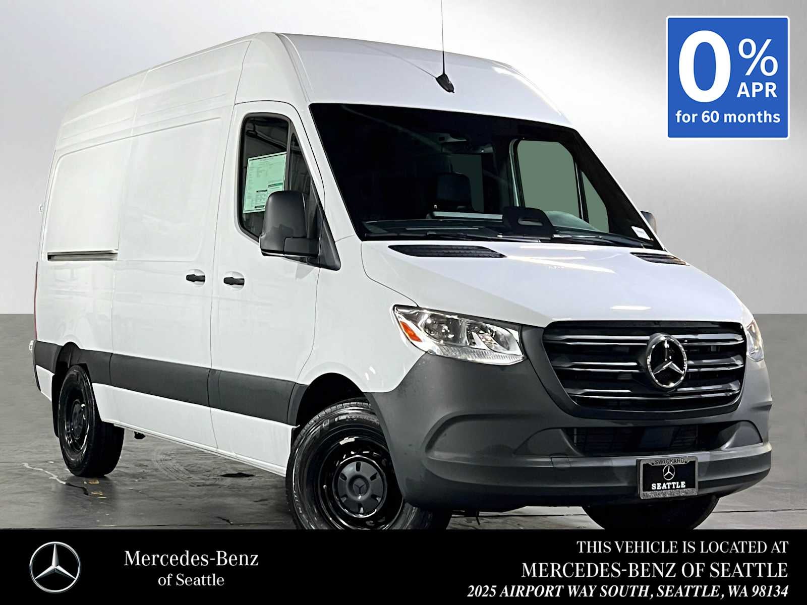 2025 Mercedes-Benz Sprinter Cargo Van 2500 Standard Roof I4 Diesel HO 144 RWD