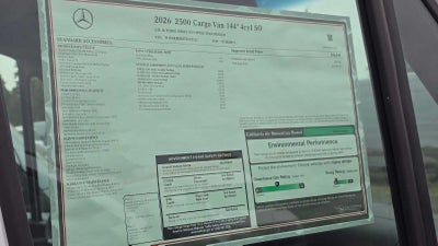 2026 Mercedes-Benz Sprinter 2500 Standard Roof I4 Diesel 144 RWD