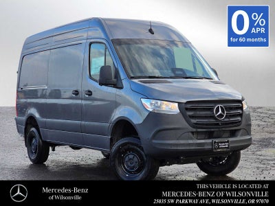 2025 Mercedes-Benz Sprinter Cargo Van 2500 Standard Roof I4 Diesel HO 144" AWD