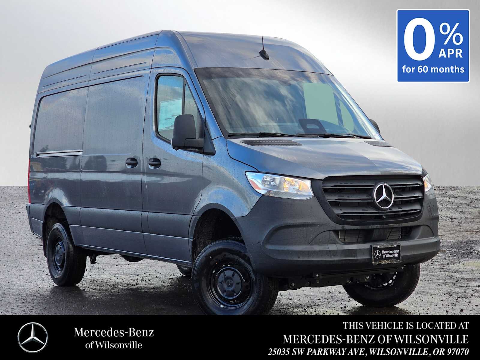 2025 Mercedes-Benz Sprinter Cargo Van 2500 Standard Roof I4 Diesel HO 144" AWD