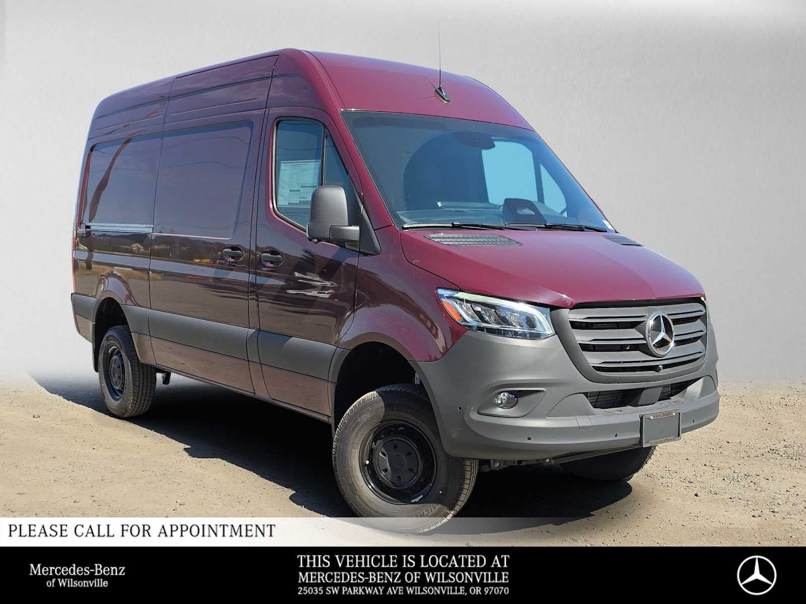 2026 Mercedes-Benz Sprinter 2500 Standard Roof I4 Diesel HO 144 AWD