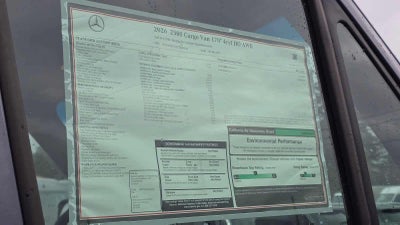 2026 Mercedes-Benz Sprinter 2500 High Roof I4 Diesel HO 170 AWD
