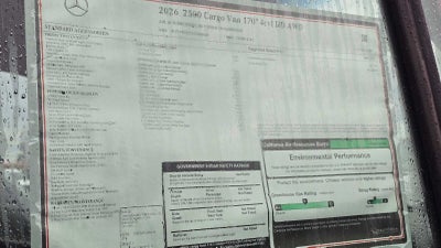 2026 Mercedes-Benz Sprinter 2500 High Roof I4 Diesel HO 170" AWD