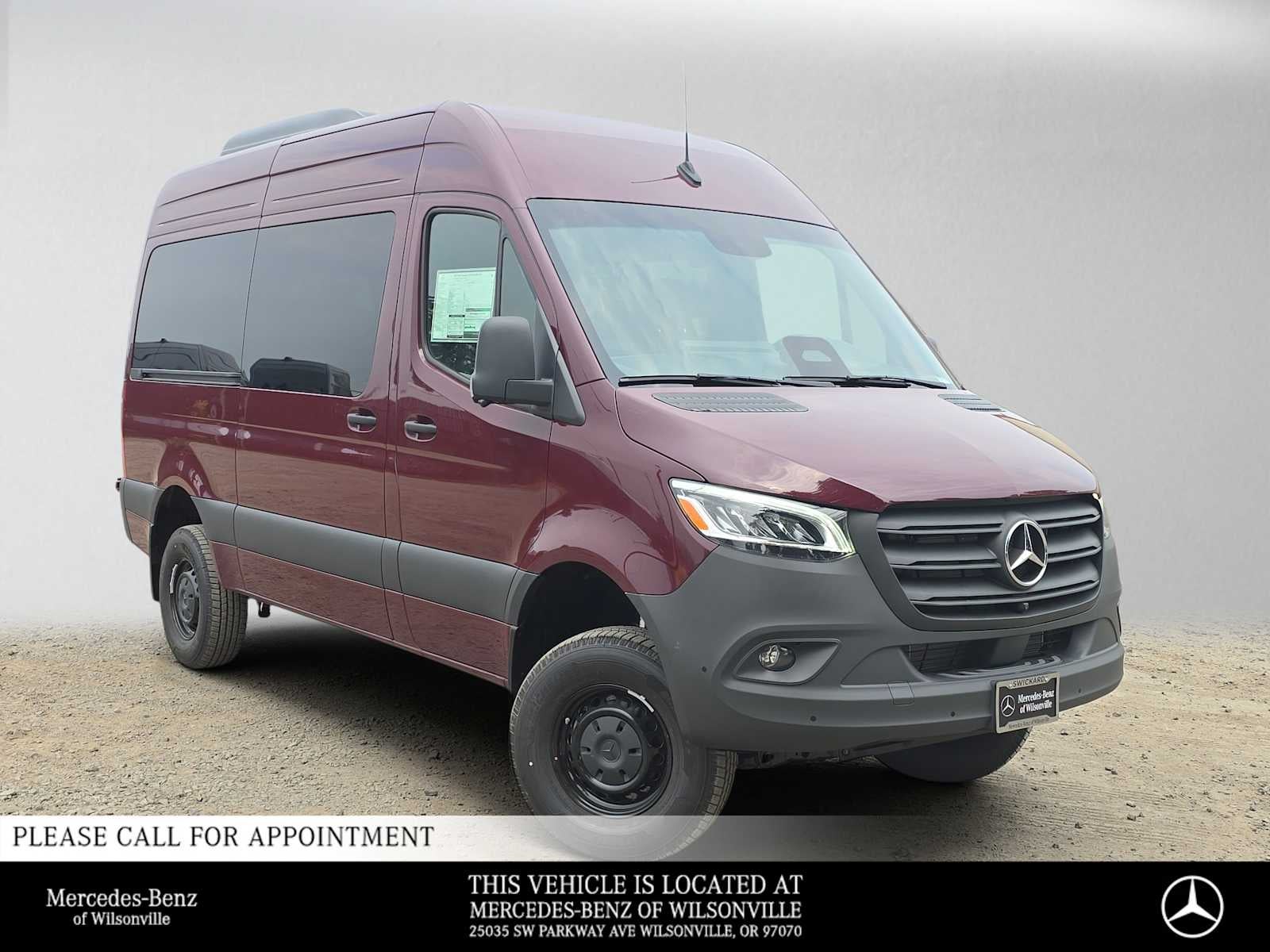 2026 Mercedes-Benz Sprinter Passenger 2500 Standard Roof I4 Diesel HO 144 AWD