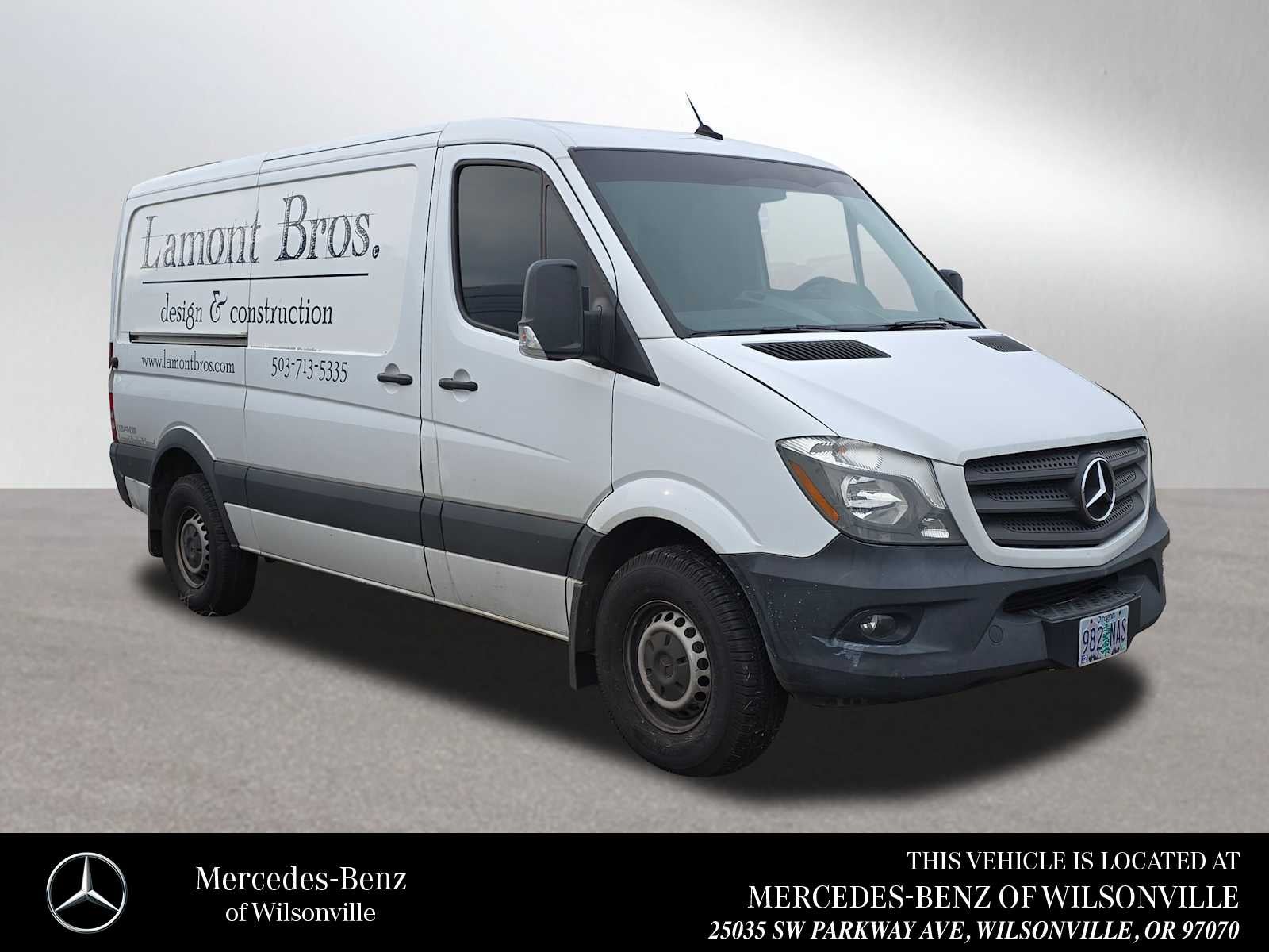 2018 Mercedes-Benz Sprinter Cargo Van 2500 Standard Roof V6 144 RWD